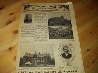 1905 nr 022 ILLUSTRERET UGEREVY TILLÆG TIL NORSK FAMILIE JOURNAL