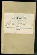 Karakterbok fra 1933