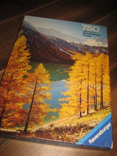 Ravensburger Puzzle. 750. 1977.
