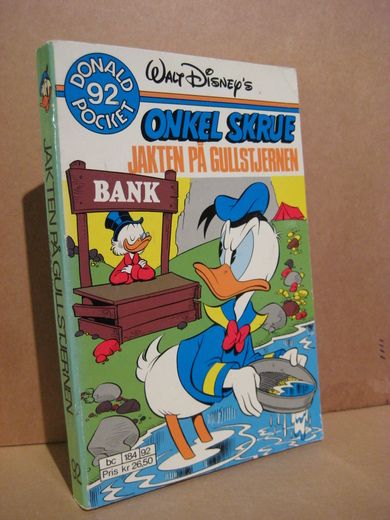 Nr 092 ONKEL SKRUE JAKTEN PÅ GULLSTJERNEN