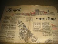 Del 2 av BA fra 23. februar 1963, presentasjon av Bergen- byen i Norge.
