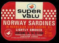 super valu NORWAY SARDINES