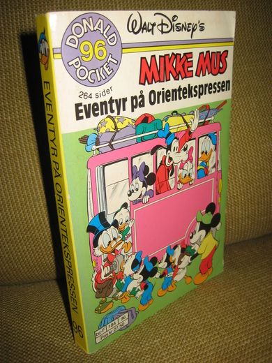 MIKKE MUS Eventyr på Orientekspressen. Bok nr 096.