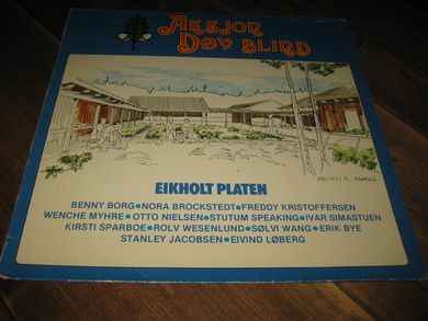 AKSJON DØV BLIND EIKHOLT PLATEN 1977