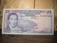 TUTTUGU OG FIMM KRONUR 1961 CA2075480