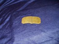 Truleg et beltespenne i messing gammelt……