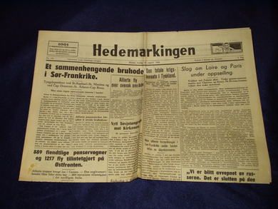 1944,nr 190, Hedemarkingen