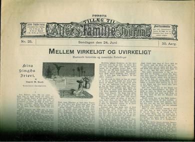 1906,nr 025, MELLEM VIRKELIGT OG UVIRKELIGT.