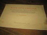 ALTE SPIELMUSIK, 1938.
