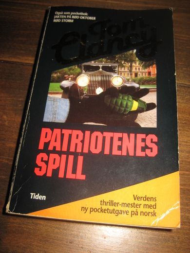 Clancy Tom: PATRIOTENES SPILL 1992