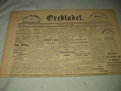 1905 nr 129 Ørebladet