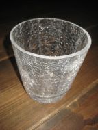 Glassvase, 70-80 tallet.