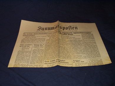 1944 nr 261 Sunnmørsposten