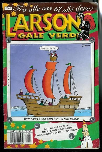 2002 nr 013 LARSON GALE VERDEN