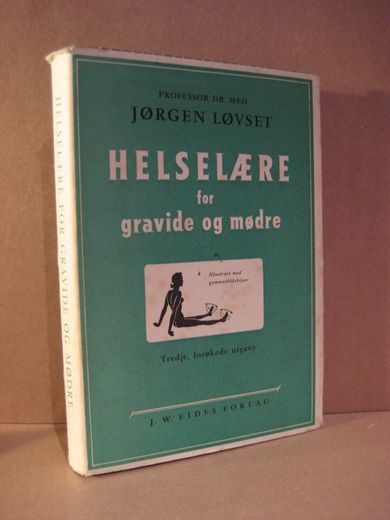 LØVSET: HELSELÆRE for gravide og mødre. 1954.
