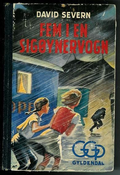 SEVERN DAVID: FEM I EN SIGØYNERVOGN 1950