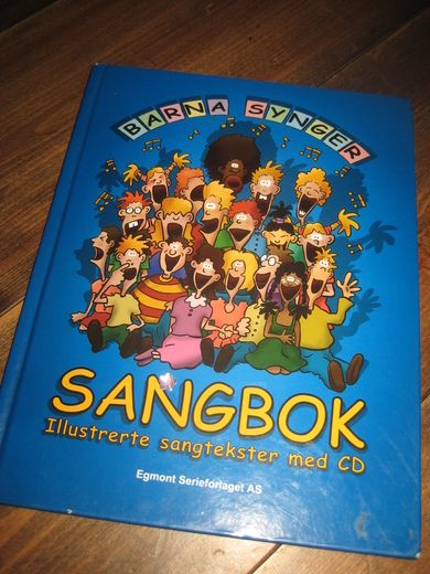 BARNA SYNGER. SANGBOK. 2008.