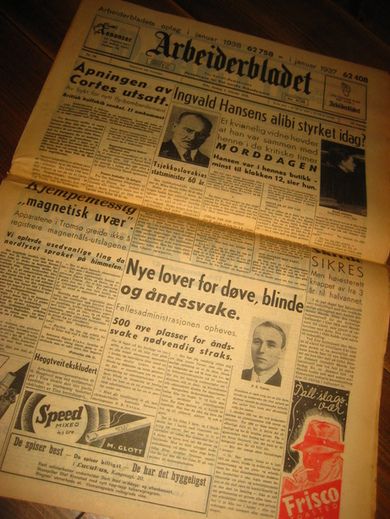 1938 nr 026 Arbeiderbladet
