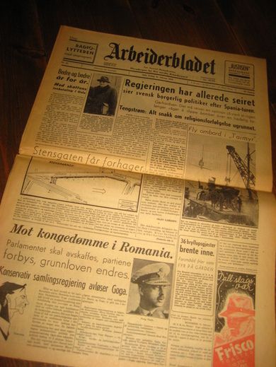 1938 nr 035 Arbeiderbladet