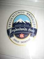 Frydenlunds Beer 50 tallet Liten etikett