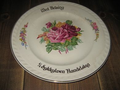 Pent fat fra Stavangerflint Med Helsing L/L Sykkylven Handelslag 60 tallet?