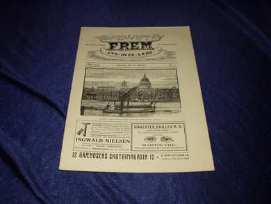1909 nr 001 FREM Lys over land