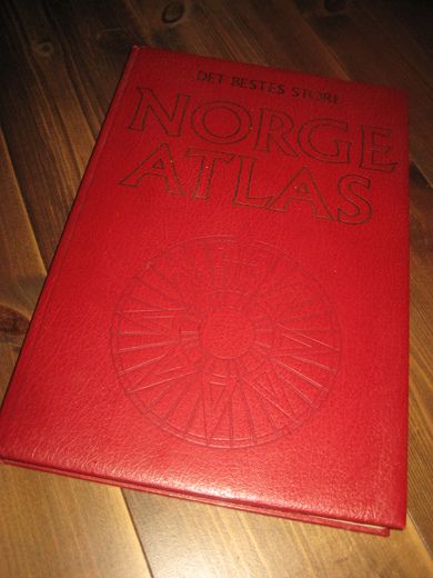 DET BESTES STORE NORGE ATLAS. Første utgave, 1983. 