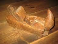 Gammel pen WARD høvel i god stand 1800 tallet 23 cm lang