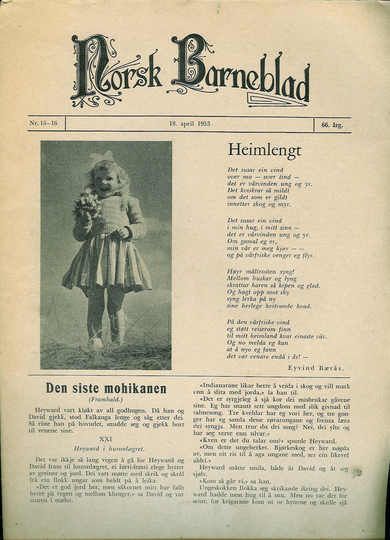 1953 nr 015 Norsk Barneblad