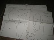 Mønsterark for EMILY RAG DOLL 1985