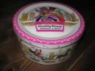 Pen blikkboks Mackintosh's Quality Street Chocolates & Toffees 70-80 tallet