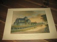 DOMKIRKEN OG BISPEGATEN TRONDHJEM Originalen fra 1800 tallet