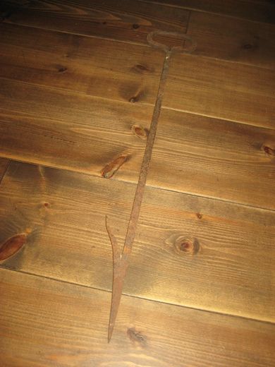 Gammelt gardsredskap ca 66 cm langt