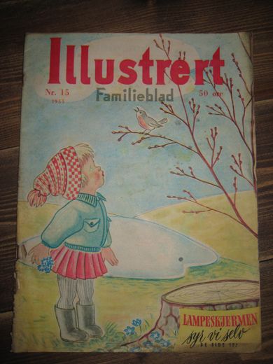 1955,nr 015, Illustrert Faamilieblad.