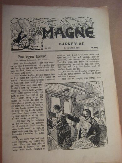 1918 nr 023 MAGNE BARNEBLAD