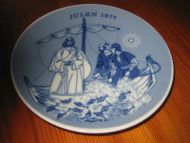 1977 Juleplatte fra Porsgrunn Peters fiskefangst