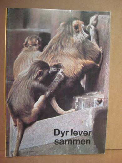 Knudsen: DYR LEVER SAMMEN. 1974.