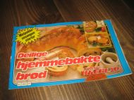 Deilige hjemmebakte brød.