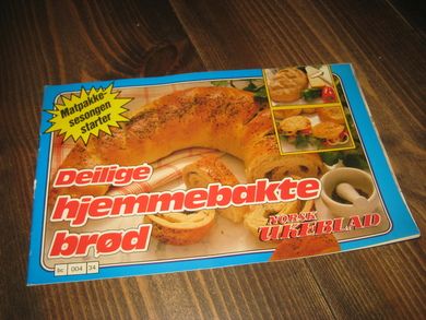 Deilige hjemmebakte brød.