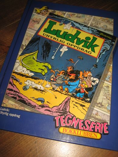 TEGNESERIE BOKKLUBBEN Ludvik UHYRLIG OPPDRAG 1993