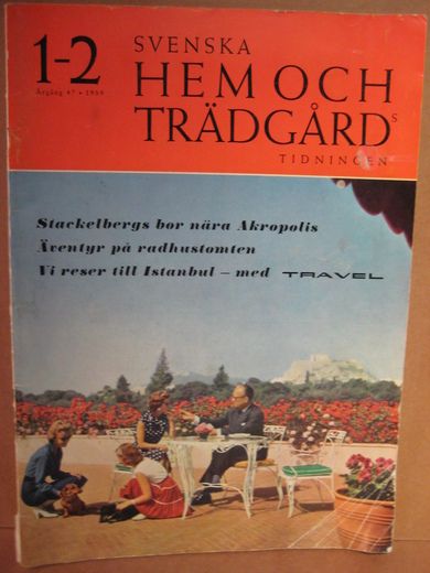 1959 nr 001 SVENSKA HEM- OCH TREDGÅRD'S TIDNINGEN