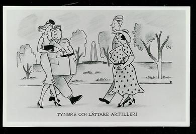 Tyngre och lettare artilleri