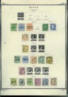 1869, 1869-70, 6 merker, 1875-78, 1 merke, 1881, 5 merker, 1883, 1 merke, 1884-85 6 merker, totalt 19 merker før 1885.