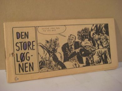 Blad av eldre dato uten omslag