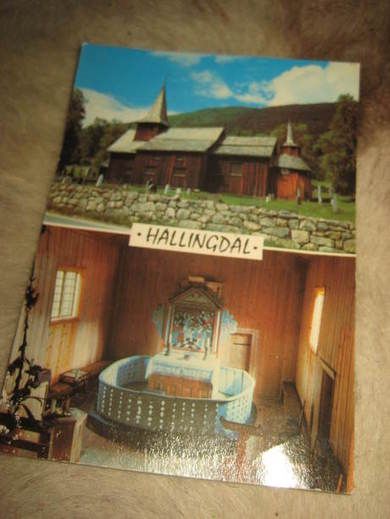 Hallingdal Hol kirke Arne Golberg Hønefoss B35