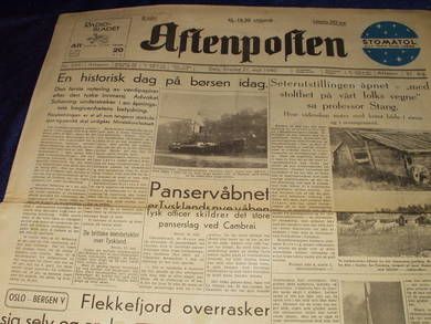 1940 nr 244 aften Aftenposten