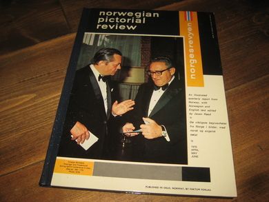 1976,  APRIL, MAY, JUNE, norwegian pictoral review. NB !! Både engelsk og norsk tekst !!!