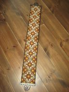 Stor klokkestreng med smijernsoppheng ca 13*92 cm stor 60 tallet