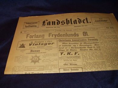 1894,nr 267, Landsbladet