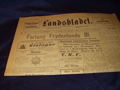 1894 nr 267 Landsbladet
